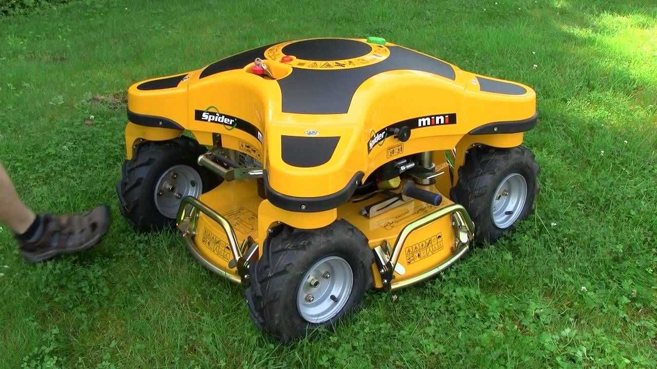 Радиоуправляемая косилка для склонов SPIDER MINI